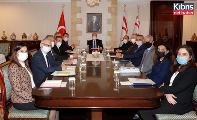 Üst Koordinasyon Kurulu, Cumhurbaşkanı Ersin Tatar başkanlığında toplandı