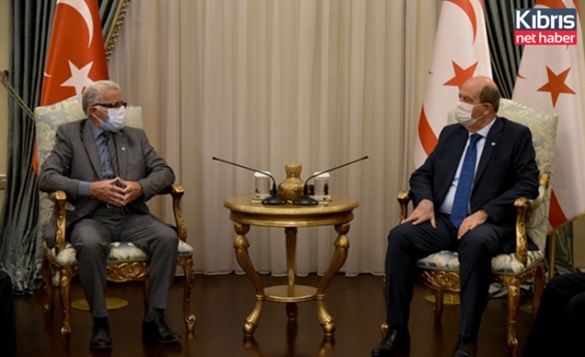 Tatar, Erenköy Mücahitler Derneği heyetini kabul etti