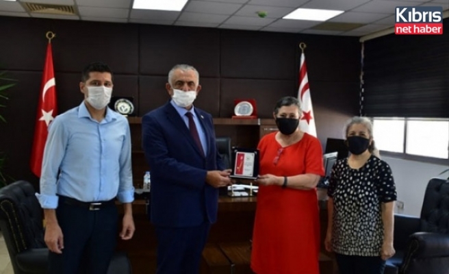 Tarım Ve Doğal Kaynaklar Bakanı Çavuşoğlu, KHYD Başkanı Kocaismail’i Kabul Etti