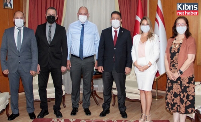 Başbakan Saner, Dış Basın Birliği’ni kabul etti