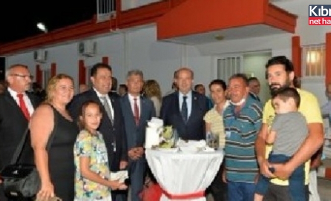 Cumhurbaşkanı Tatar, İskele’de gerçekleşen Sivil Savunma Teşkilatı Başkanlığı halk örgütü mükelleflerinin terhis törenine katıldı