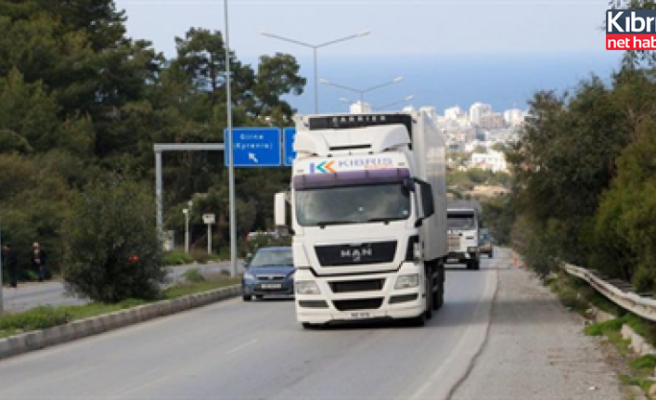 Karayolları dairesi, Girne-Lefkoşa ana yolunu yeniden ağır vasıtalara kapattı