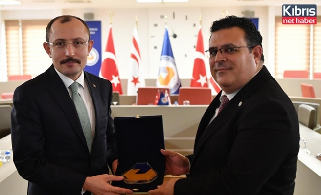 Türkiye Cumhuriyeti Ticaret Bakanı  Dr. Mehmet Muş DAÜ’yü ziyaret etti