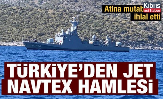 Türkiye'den son dakika NAVTEX kararı