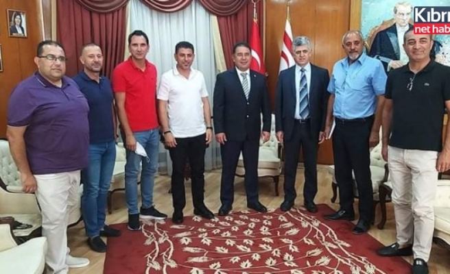 YAP-SAT Komitesi, Başbakan Ersan Saner’i ziyaret etti