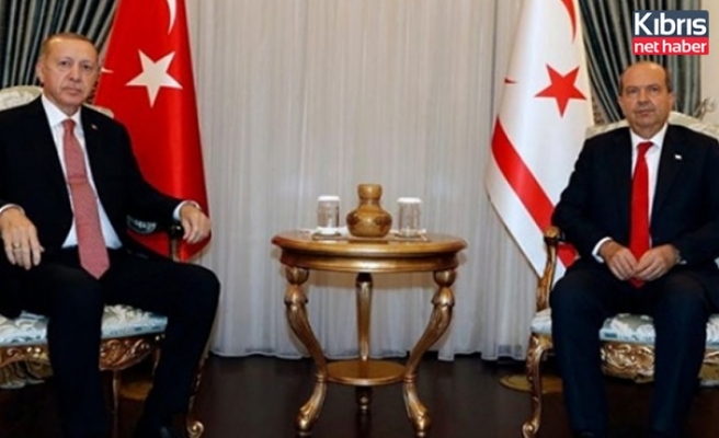 Cumhurbaşkanı Tatar, TC Cumhurbaşkanı Erdoğan İle Bir Araya Geldi
