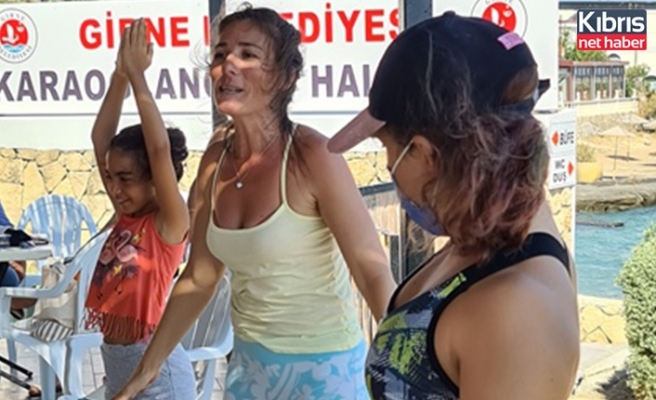 Girne Belediyesi'nin düzenlediği yaz tatili çocuk atölyeleri devam ediyor