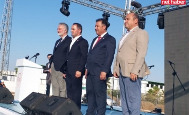 Uluslararası Kuzey Kıbrıs Kültür ve Spor festivali açılışı yapıldı