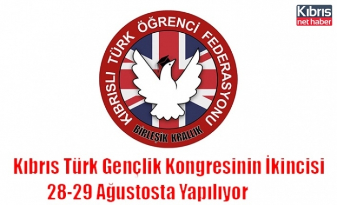 Kıbrıs Türk Gençlik Kongresinin İkincisi 28-29 Ağustosta Yapılıyor