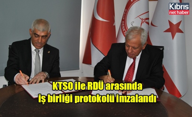 KTSO ile RDÜ arasında iş birliği protokolü imzalandı