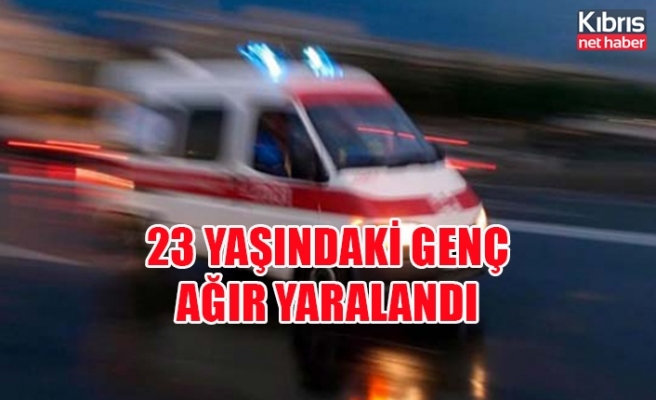 Türkmenköy'deki iş kazasında bir işçi ağır yaralandı