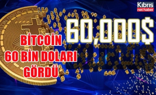 Bitcoin 60 bin doları gördü