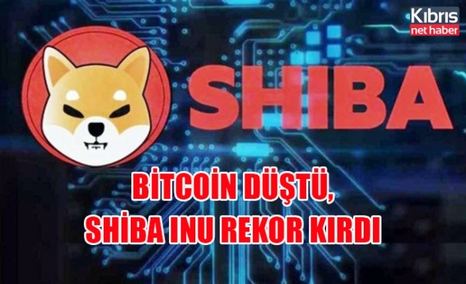 Bitcoin düştü, Shiba Inu rekor kırdı