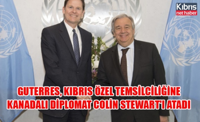 Guterres, Kıbrıs özel temsilciliğine Kanadalı diplomat Colin Stewart'ı atadı