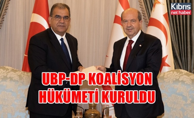 UBP-DP koalisyon hükümeti kuruldu