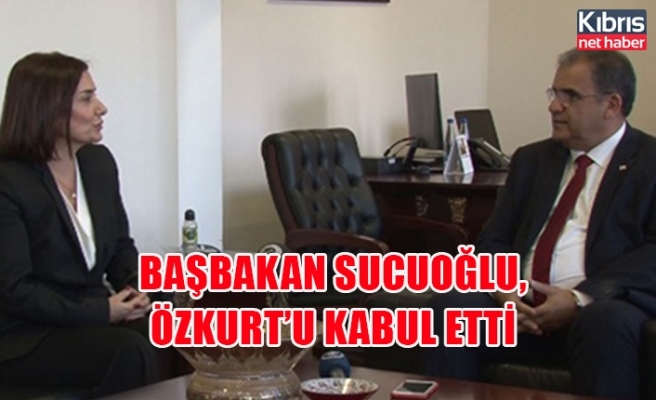 Başbakan Sucuoğlu, Özkurt’u kabul etti