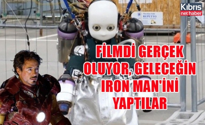 Filmdi gerçek oluyor, geleceğin Iron Man'ini yaptılar