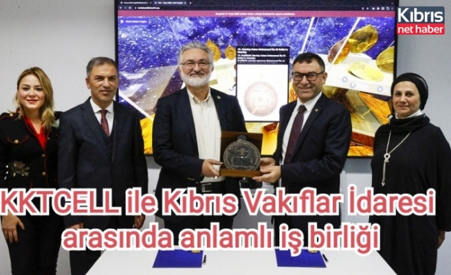 KKTCELL ile Kıbrıs Vakıflar İdaresi arasında anlamlı iş birliği