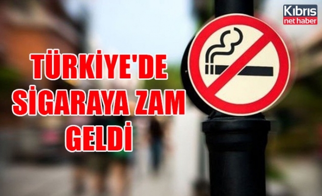 Türkiye'de sigaraya zam geldi