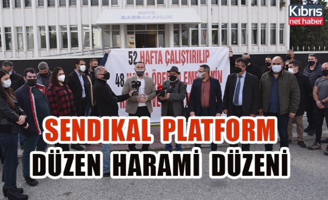 Sendikal Platform: Düzen Harami Düzeni