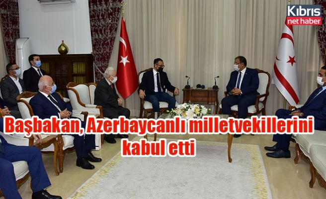 Başbakan, Azerbaycanlı milletvekillerini kabul etti