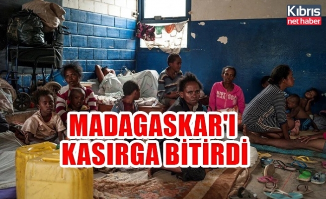 Madagaskar'ı kasırga bitirdi