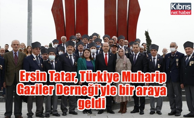 Ersin Tatar, Türkiye Muharip Gaziler Derneği'yle bir araya geldi