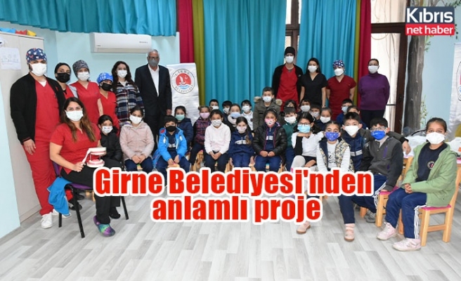 Girne Belediyesi'nden anlamlı proje