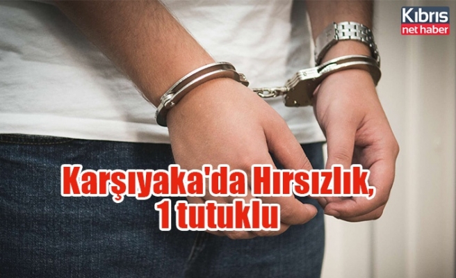 Karşıyaka'da Hırsızlık, 1 tutuklu