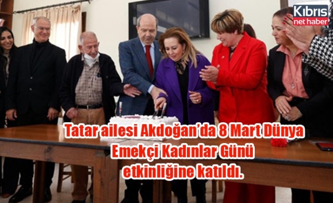Tatar ailesi Akdoğan’da 8 Mart Dünya Emekçi Kadınlar Günü etkinliğine katıldı. 