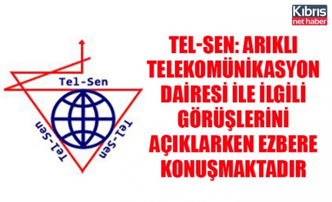 TEL-SEN: Bakanı Arıklı Telekomünikasyon Dairesi ile ilgili görüşlerini açıklarken ezbere konuşmaktadır