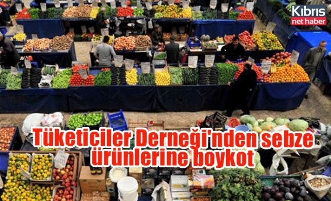 Tüketiciler Derneği'nden sebze ürünlerine boykot