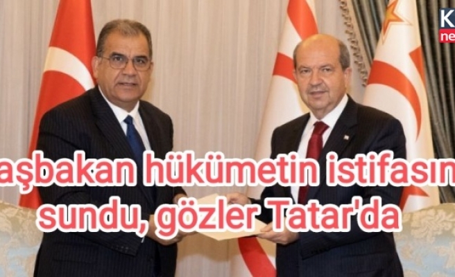 Başbakan hükümetin istifasını sundu, gözler Tatar'da