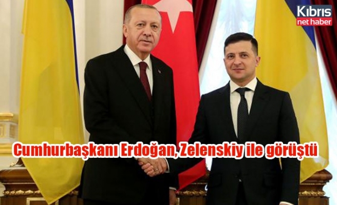 Cumhurbaşkanı Erdoğan, Zelenskiy ile görüştü