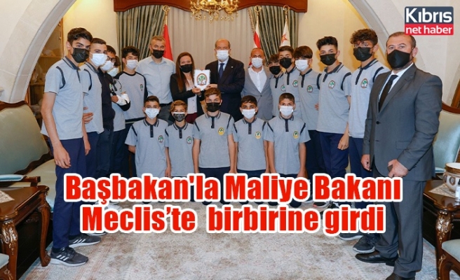 Ersin Tatar, Atleks Sanverler Ortaokulu'nu kabul etti