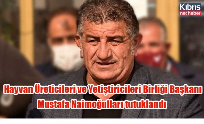  Hayvan Üreticileri ve Yetiştiricileri Birliği Başkanı Mustafa Naimoğulları tutuklandı