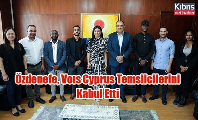 Özdenefe, Voıs Cyprus Temsilcilerini Kabul Etti