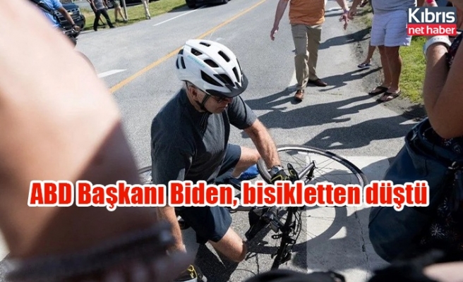 ABD Başkanı Biden, bisikletten düştü