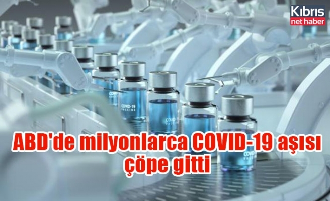 ABD'de milyonlarca COVID-19 aşısı çöpe gitti