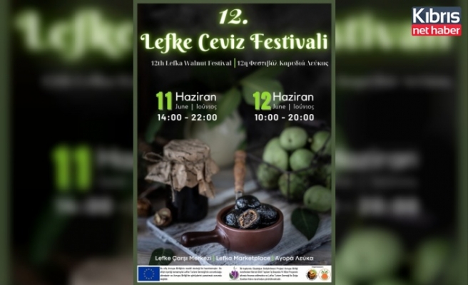 Lefke Ceviz Festivali devam ediyor