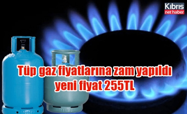 Tüp gaz fiyatlarına zam yapıldı; yeni fiyat 255TL
