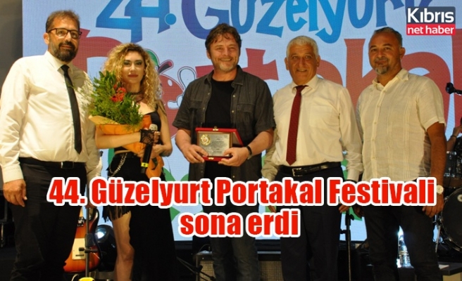 44. Güzelyurt Portakal Festivali sona erdi