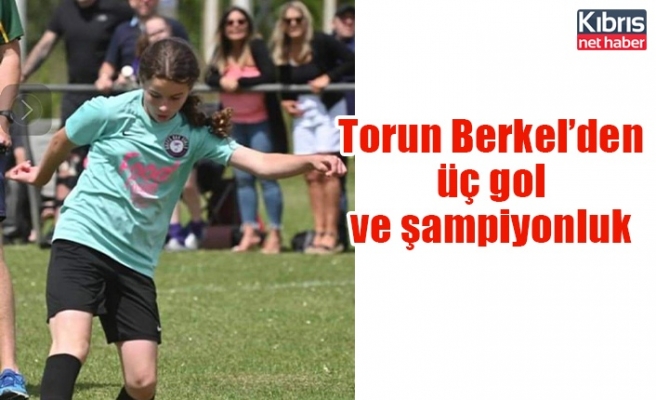 Torun Berkel’den üç gol ve şampiyonluk
