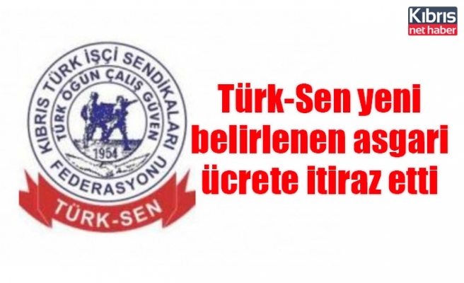 Türk-Sen yeni belirlenen asgari ücrete itiraz etti