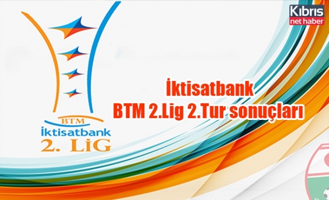 İktisatbank BTM 2.Lig 2.Tur sonuçları