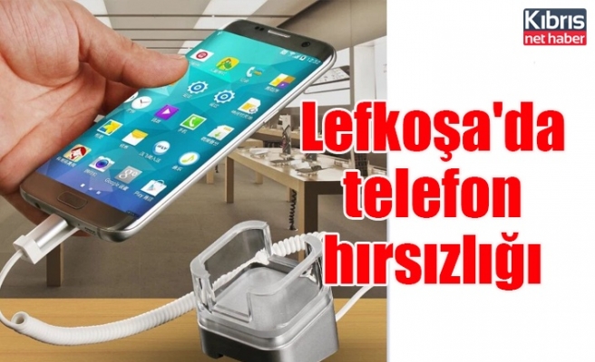 Lefkoşa'da telefon hırsızlığı