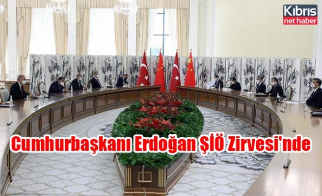 Cumhurbaşkanı Erdoğan ŞİÖ Zirvesi'nde
