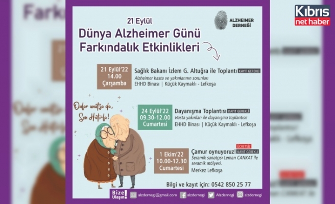 Yarın Dünya Alzheimer Günü...Hasta ve yakınları Sağlık bakanı ile bir araya gelecek