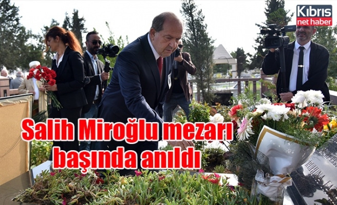 Salih Miroğlu mezarı başında anıldı