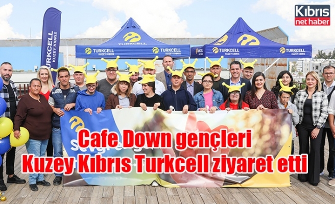 Cafe Down gençleri Kuzey Kıbrıs Turkcell ziyaret etti
